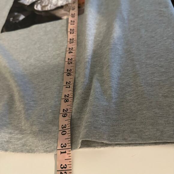 Helmut Lang Men's Vienna Photo Gray Postcard Graphic Short Sleeve Tee Size XXL - Picture 10 of 12
